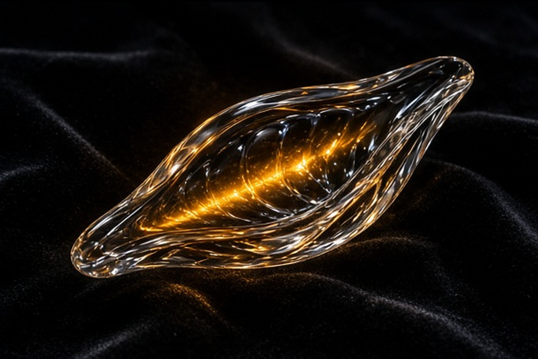 Several small glass-light traces gathered together